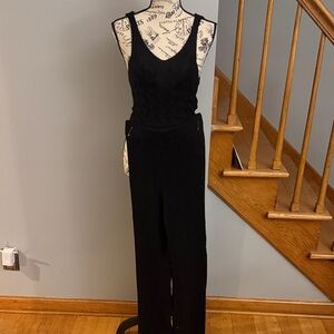 Elegant Black 2 Piece Women's pants Set